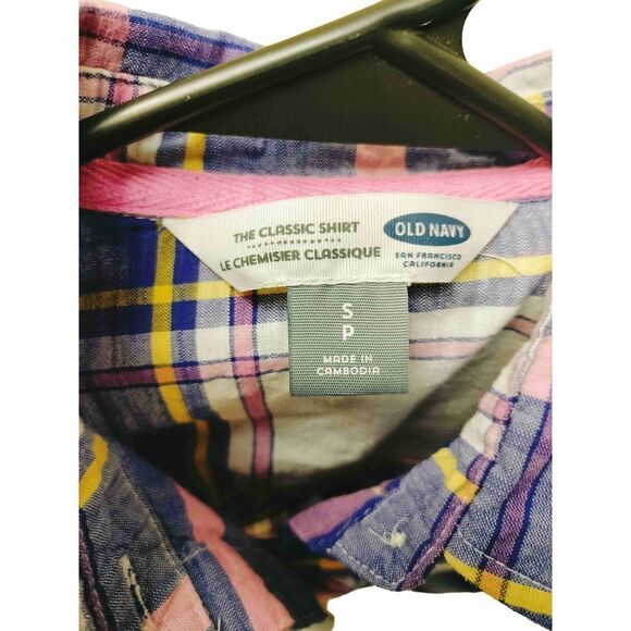Old Navy Small S button up long sleeve shirt - Picture 7 of 7